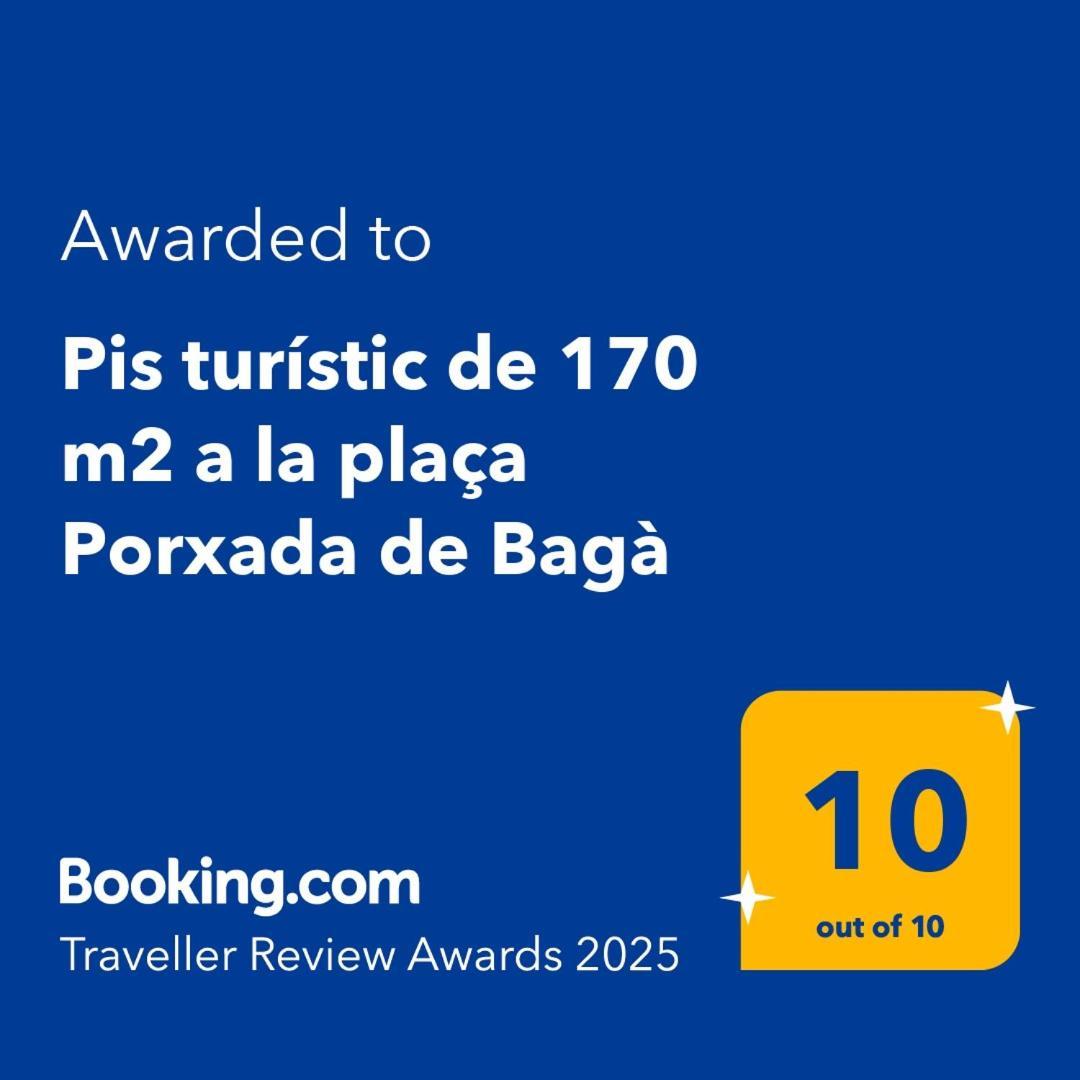 Pis Turistic De 170 M2 A La Placa Porxada De Bagá Εξωτερικό φωτογραφία